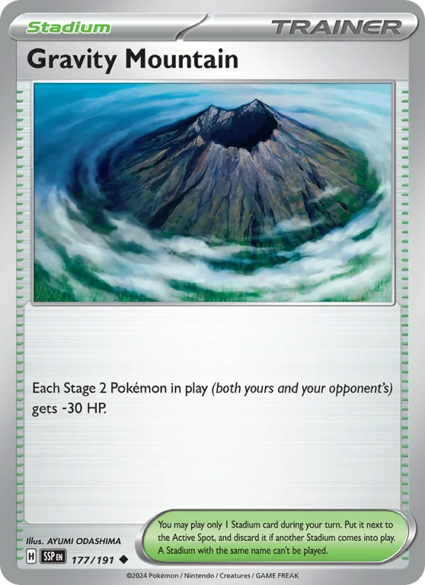 Gravity Mountain Surging Sparks 177/191