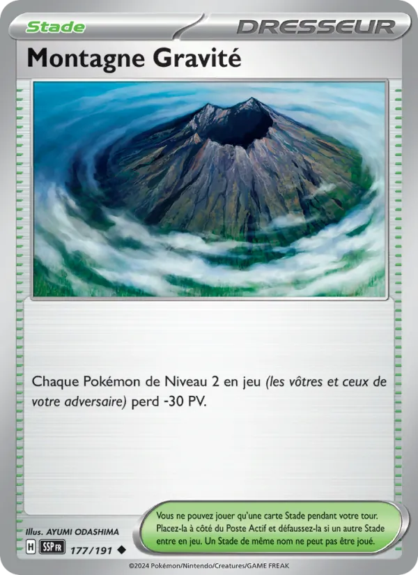 Montagne Gravité Étincelles Déferlantes 177/191