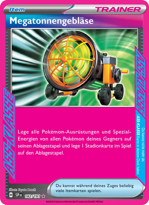 Megatonnengebläse Stürmische Funken 182/191