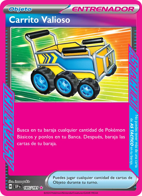 Carrito Valioso Chispas Fulgurantes 185/191