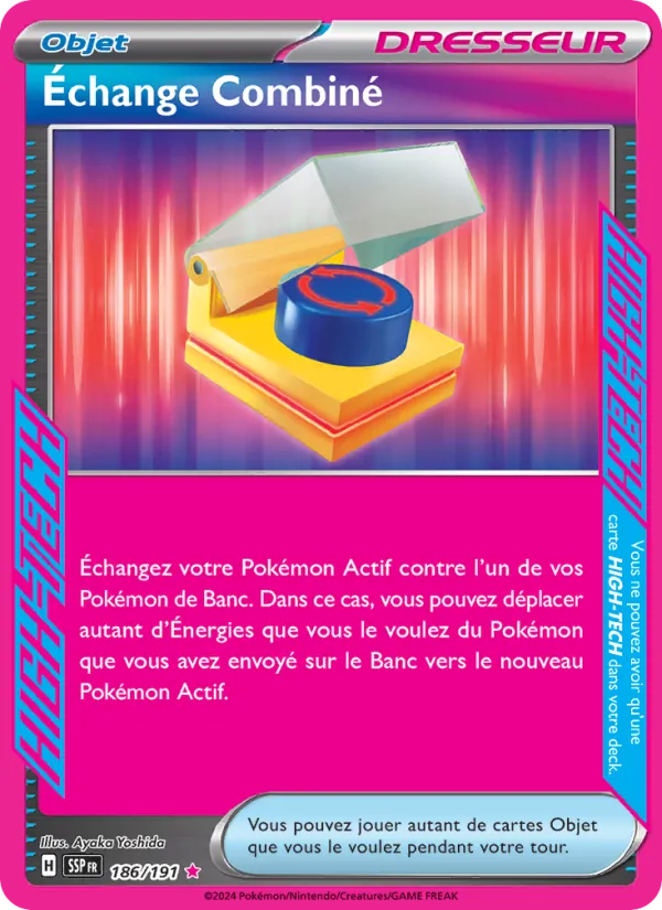 Échange Combiné Étincelles Déferlantes 186/191