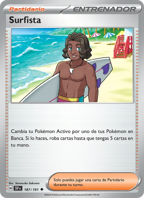 Surfista Chispas Fulgurantes 187/191