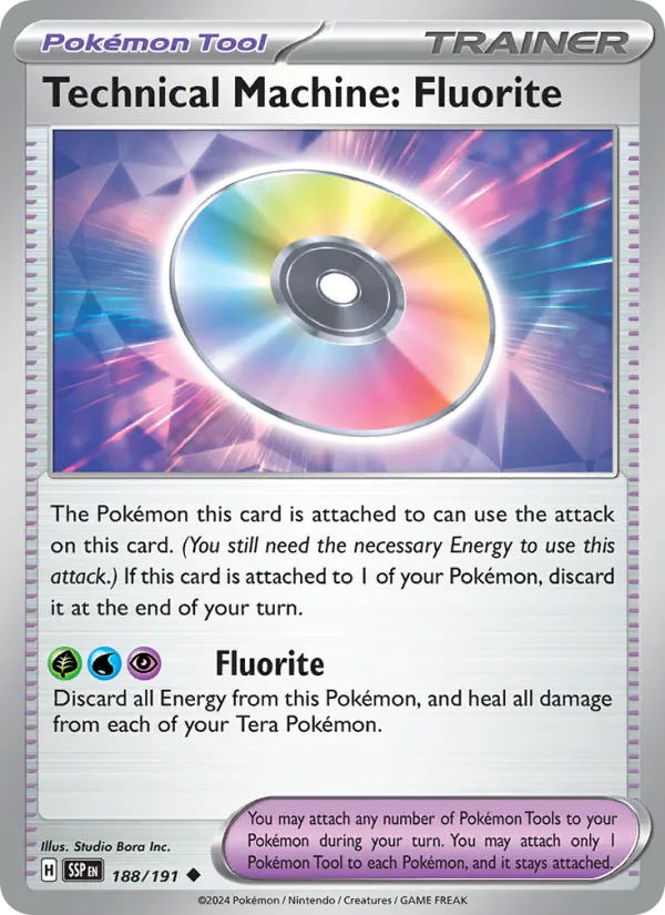 Technical Machine: Fluorite Surging Sparks 188/191