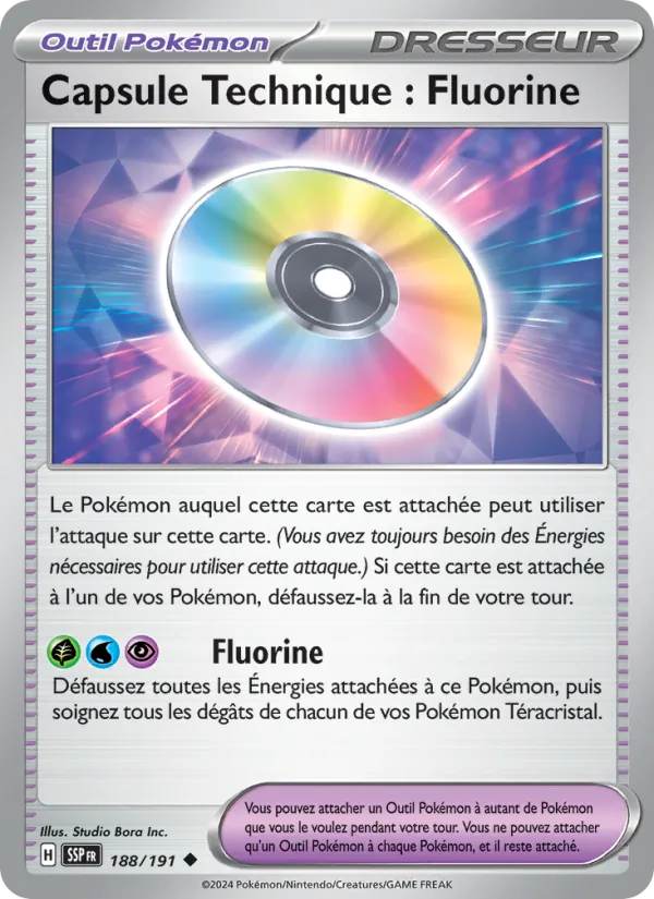 Capsule Technique : Fluorine Étincelles Déferlantes 188/191