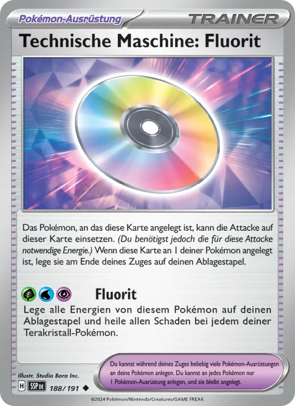 Technische Maschine: Fluorit Stürmische Funken 188/191