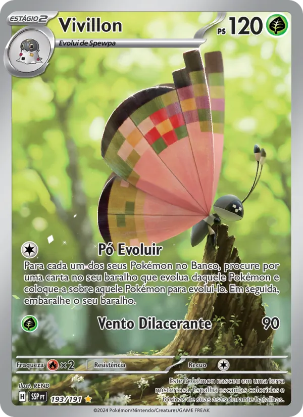 Vivillon Fagulhas Impetuosas 193/191