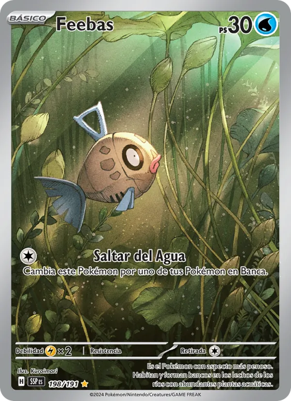 Feebas Chispas Fulgurantes 198/191