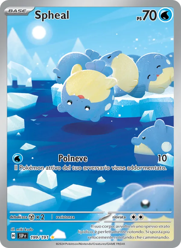 Spheal Scintille Folgoranti 199/191