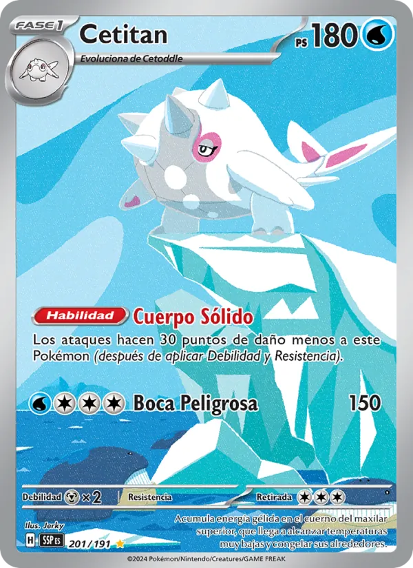 Cetitan Chispas Fulgurantes 201/191