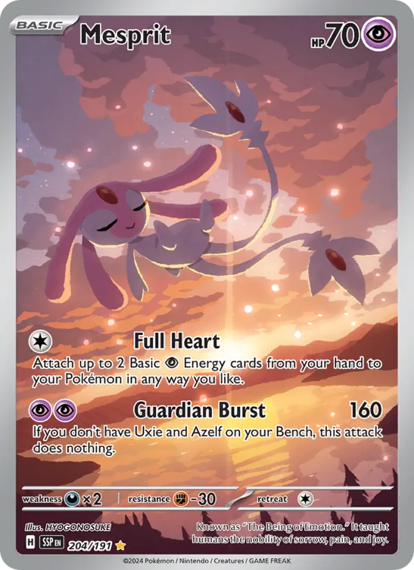 Mesprit Surging Sparks 204/191