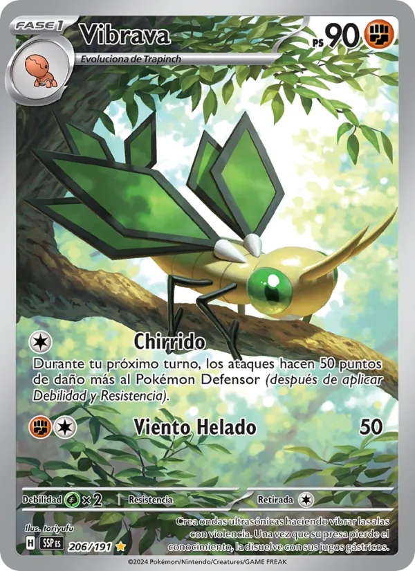 Vibrava Chispas Fulgurantes 206/191
