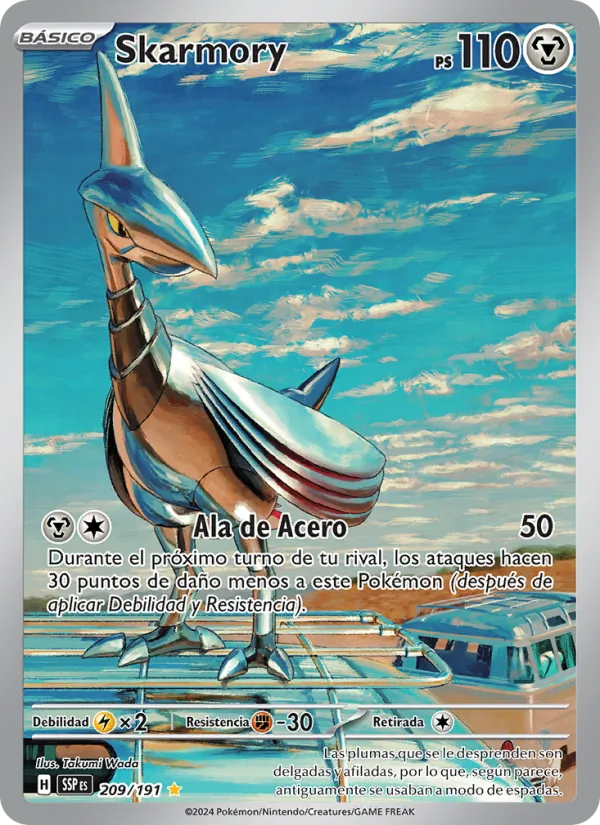 Skarmory Chispas Fulgurantes 209/191