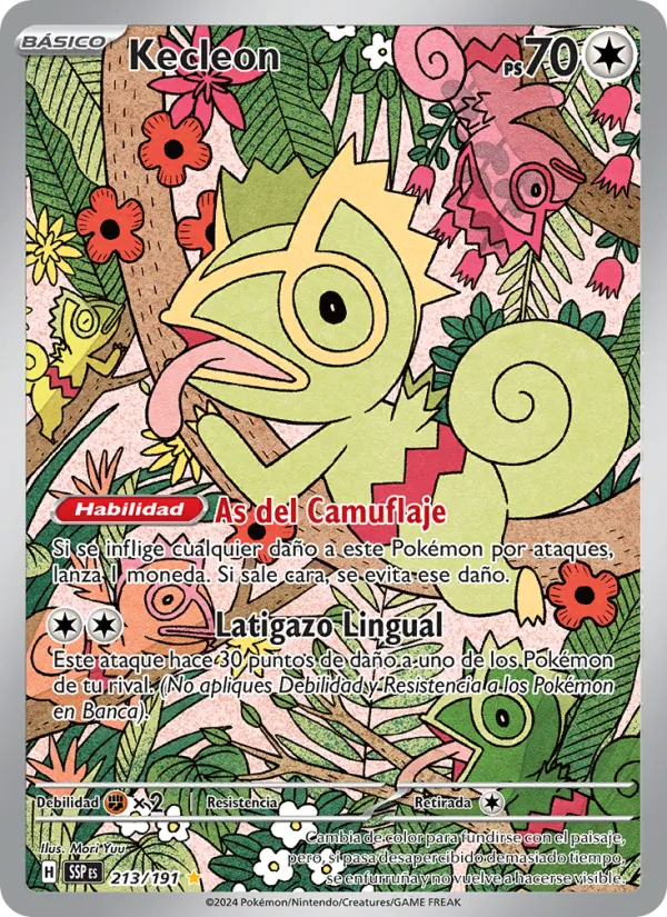 Kecleon Chispas Fulgurantes 213/191