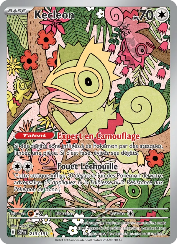 Kecleon Étincelles Déferlantes 213/191