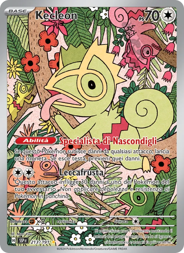 Kecleon Scintille Folgoranti 213/191