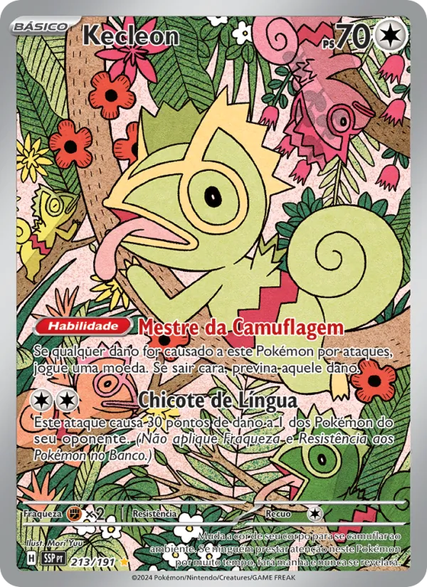 Kecleon Fagulhas Impetuosas 213/191