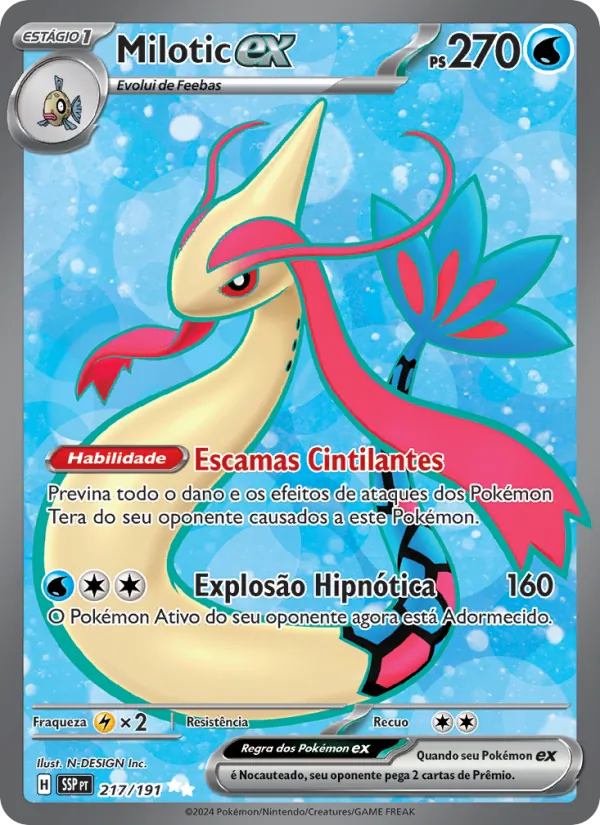 Milotic ex Fagulhas Impetuosas 217/191