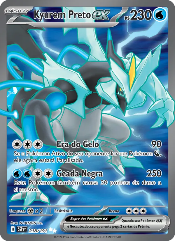 Kyurem Preto ex Fagulhas Impetuosas 218/191