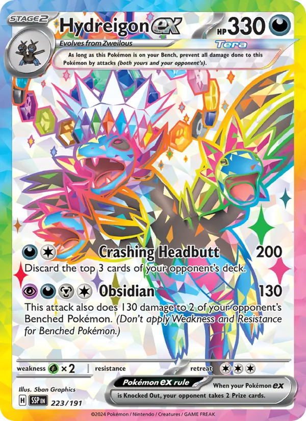 Hydreigon ex Surging Sparks 223/191