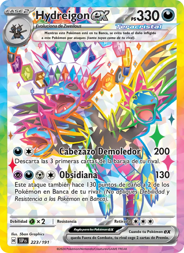Hydreigon ex Chispas Fulgurantes 223/191