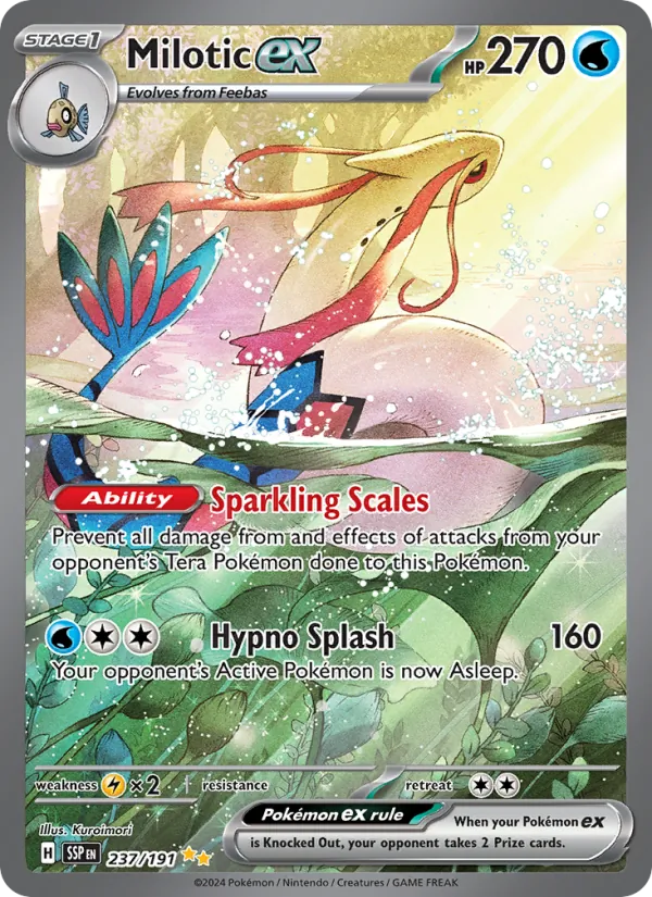 Milotic ex Surging Sparks 237/191