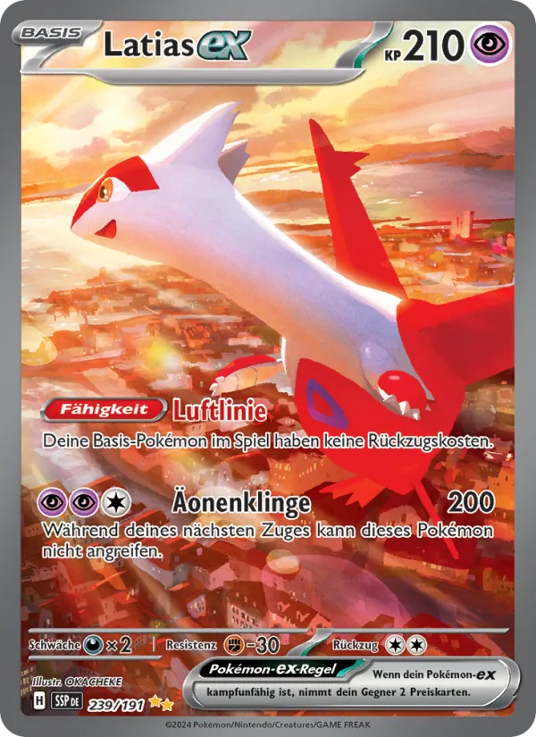 Latias-ex Stürmische Funken 239/191