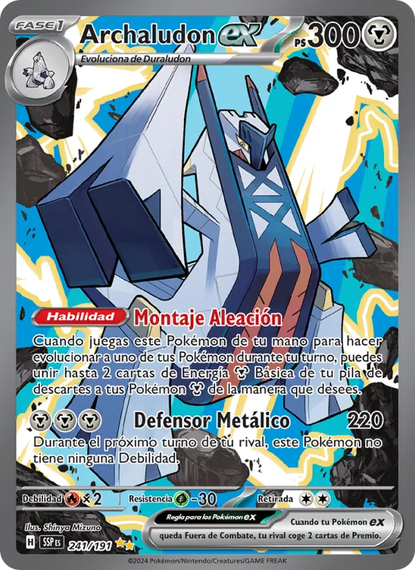 Archaludon ex Chispas Fulgurantes 241/191