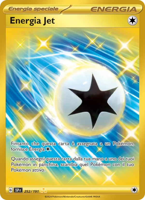 Energia Jet Scintille Folgoranti 252/191