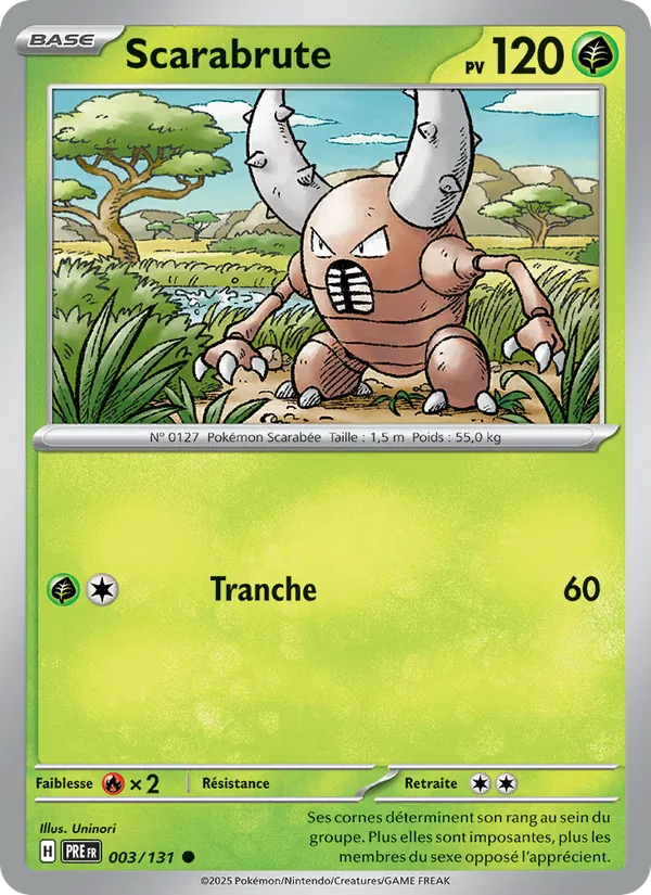 Scarabrute Évolutions Prismatiques 003/131
