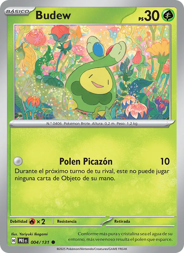 Budew Evoluciones Prismáticas 004/131