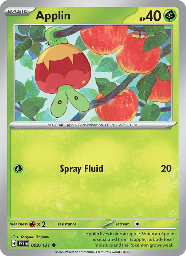 Applin Prismatic Evolutions 009/131