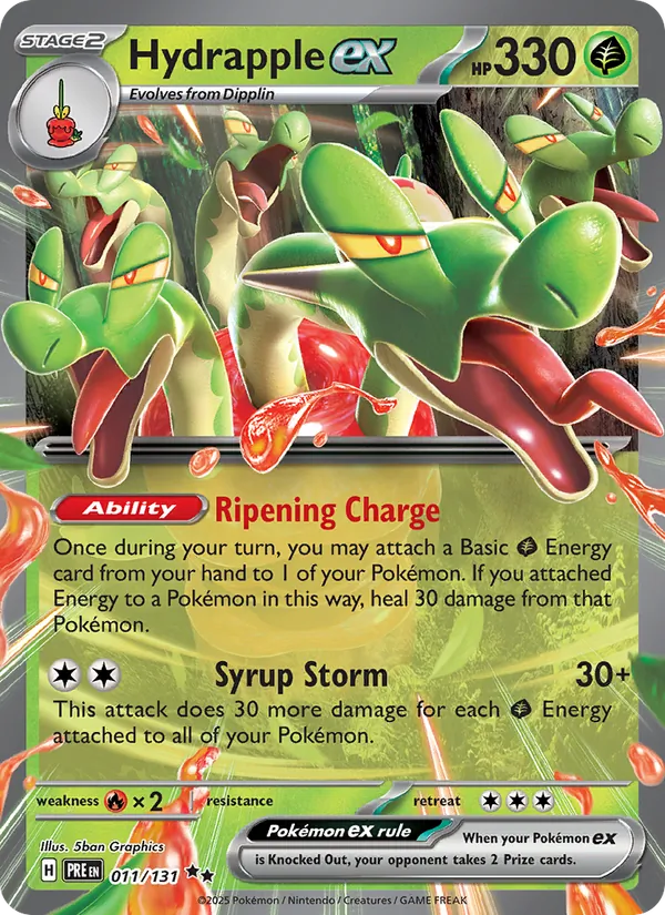Hydrapple ex Prismatic Evolutions 011/131