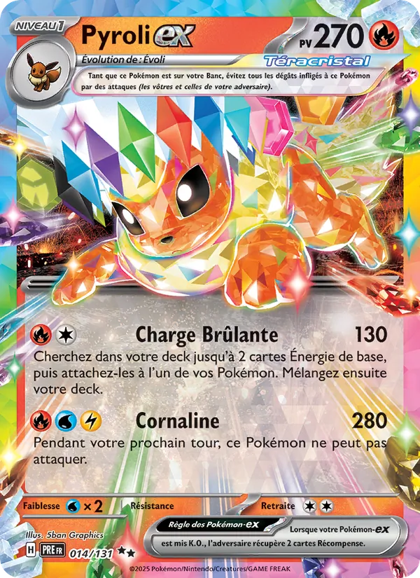 Pyroli-ex Évolutions Prismatiques 014/131