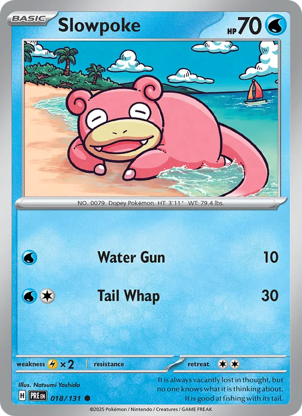 Slowpoke Prismatic Evolutions 018/131