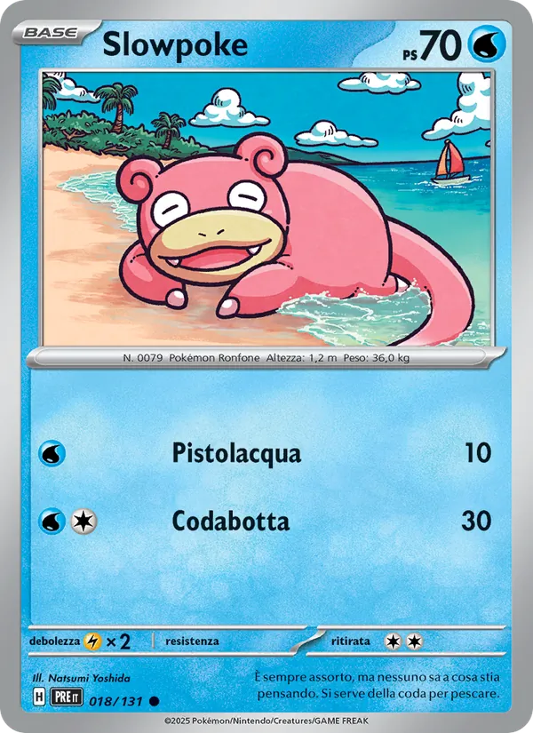 Slowpoke Evoluzioni Prismatiche 018/131