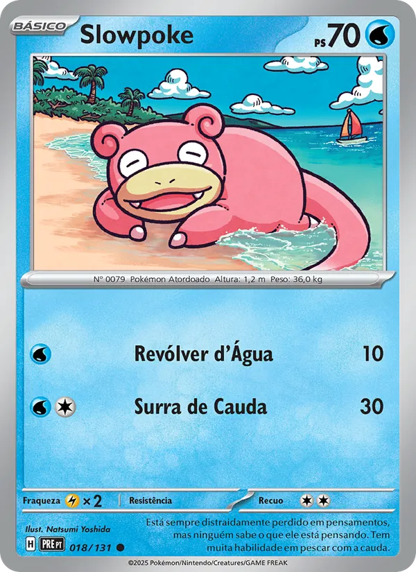 Slowpoke Evoluções Prismáticas 018/131