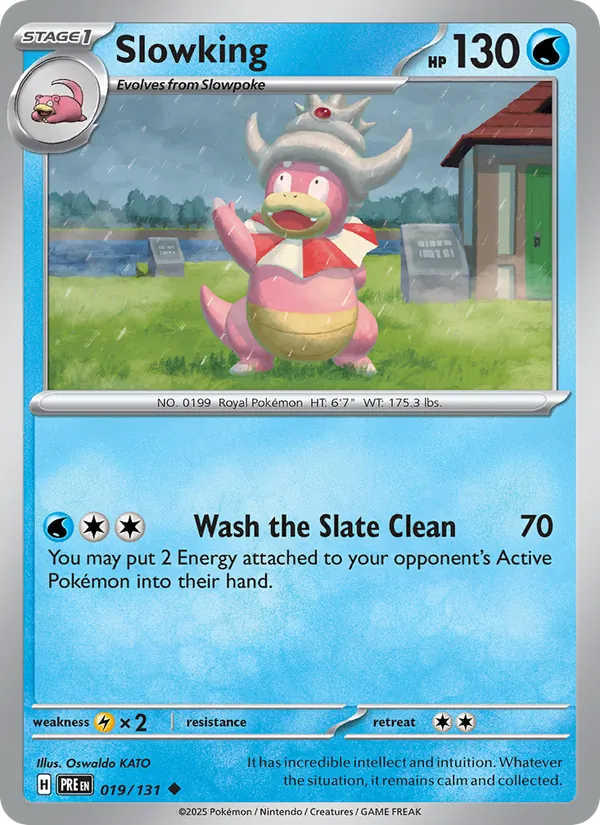 Slowking Prismatic Evolutions 019/131