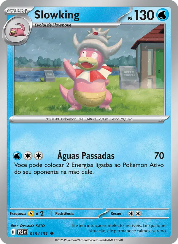 Slowking Evoluções Prismáticas 019/131