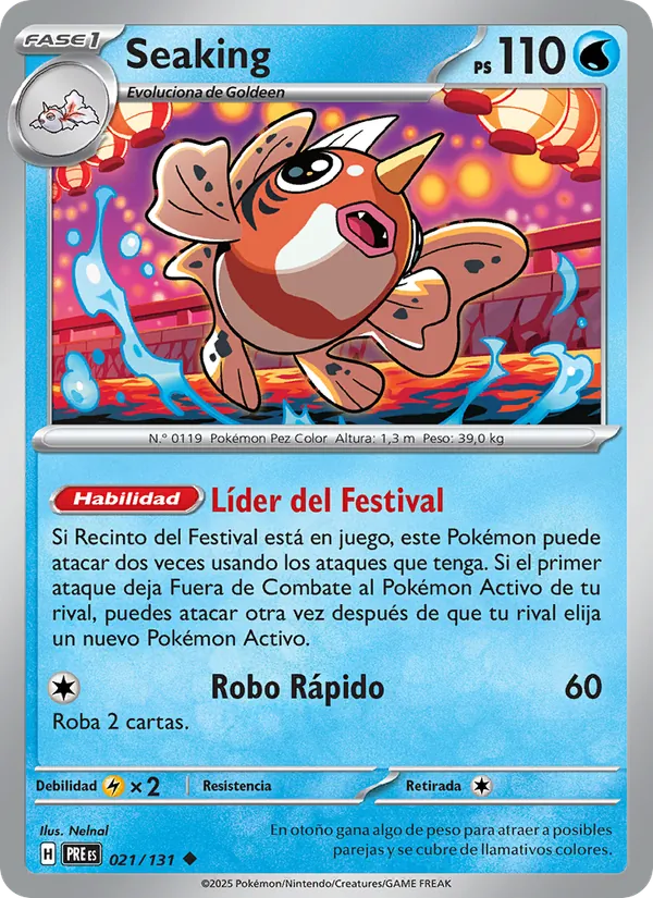 Seaking Evoluciones Prismáticas 021/131