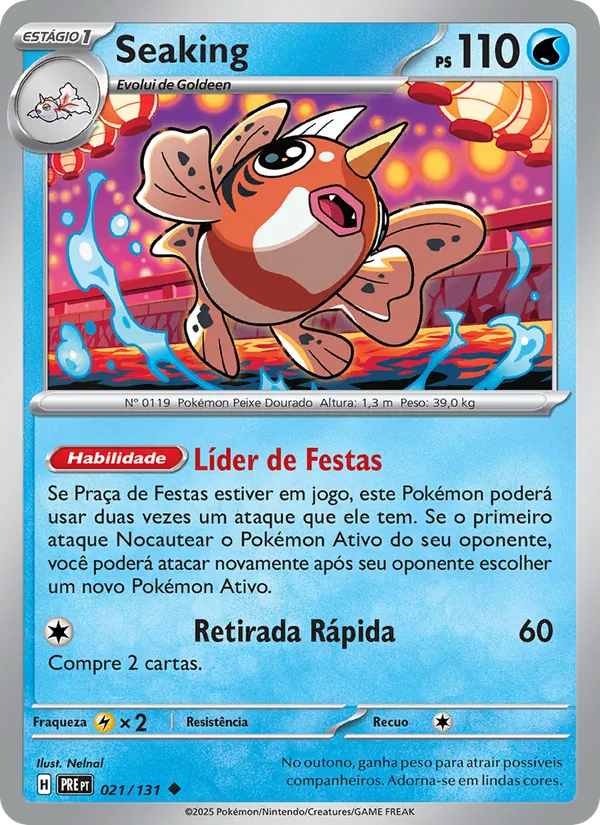 Seaking Evoluções Prismáticas 021/131