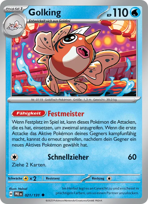 Golking Prismatische Entwicklungen 021/131