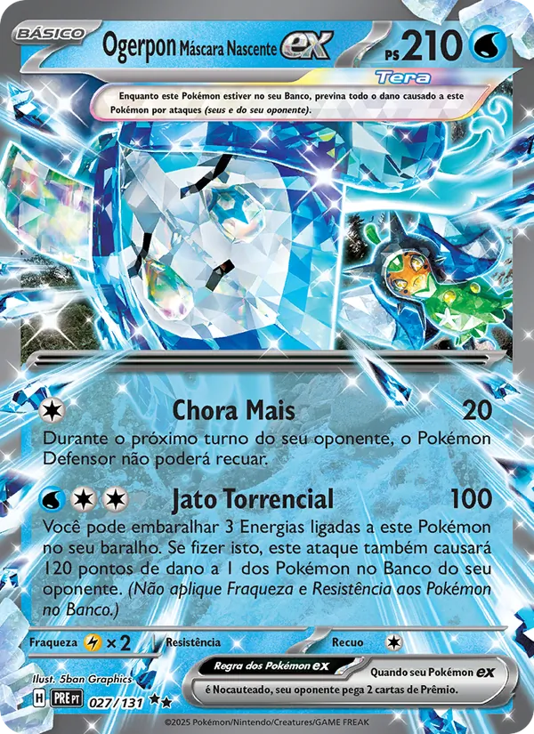 Ogerpon Máscara Nascente ex Evoluções Prismáticas 027/131