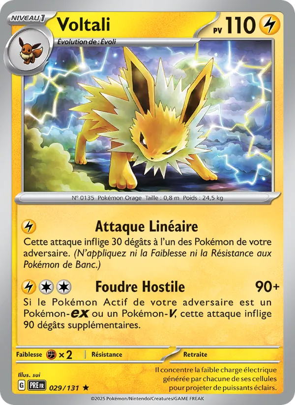 Voltali Évolutions Prismatiques 029/131