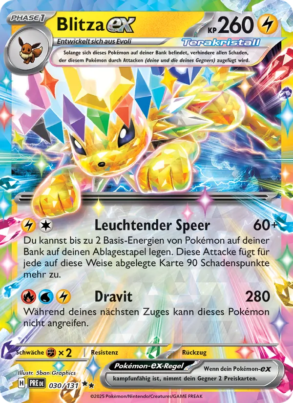Blitza-ex Prismatische Entwicklungen 030/131