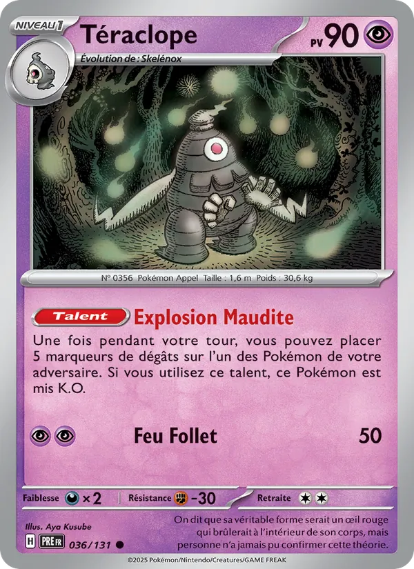 Téraclope Évolutions Prismatiques 036/131