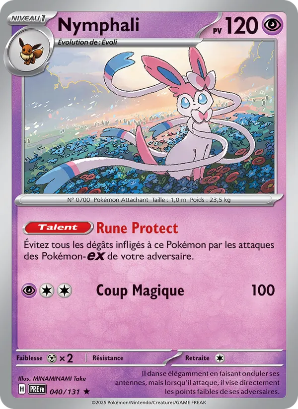 Nymphali Évolutions Prismatiques 040/131