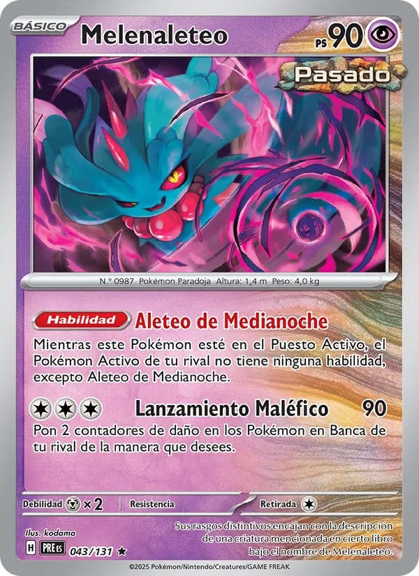 Melenaleteo Evoluciones Prismáticas 043/131