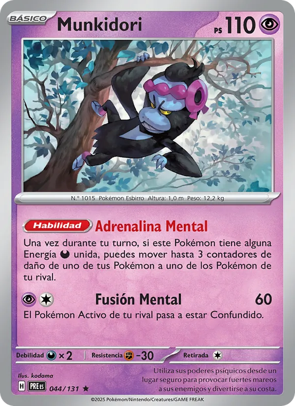 Munkidori Evoluciones Prismáticas 044/131