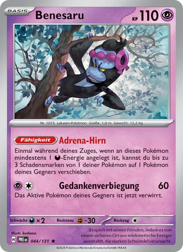 Benesaru Prismatische Entwicklungen 044/131
