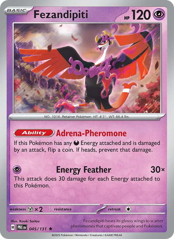 Fezandipiti Prismatic Evolutions 045/131